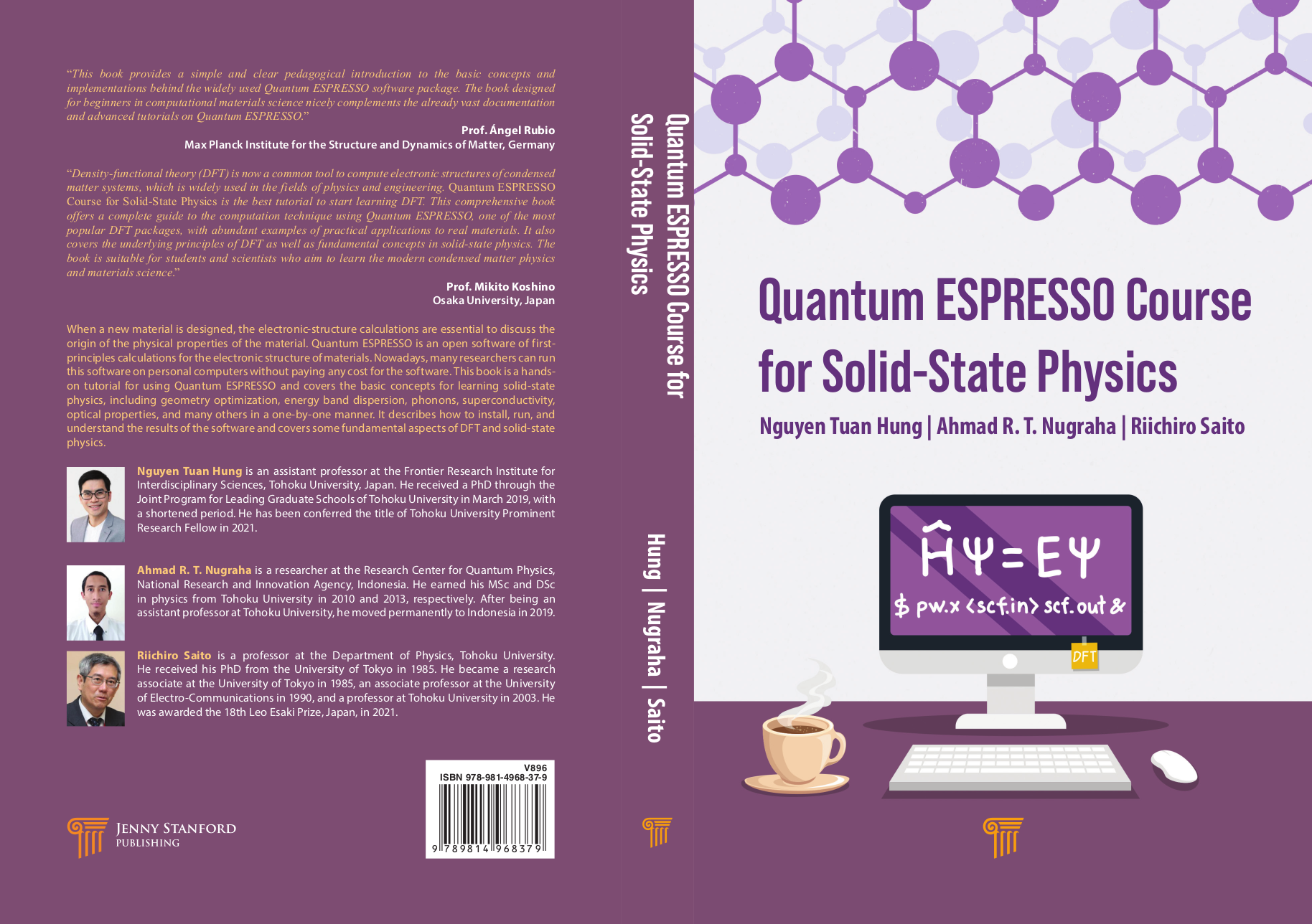 An easy book to learn Quantum ESPRESSO for solid-state physics